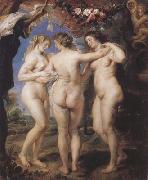 Peter Paul Rubens The Tbree Graces (mk01) oil painting on canvas